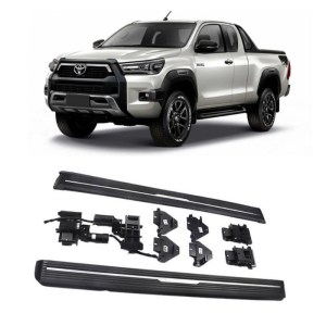 Toyota-Hilux-2020-Ηλεκτρικά-Σκαλοπάτια-Phantom-Invicible-Πατουρες-Παταρακια-Σκαλοπατια
